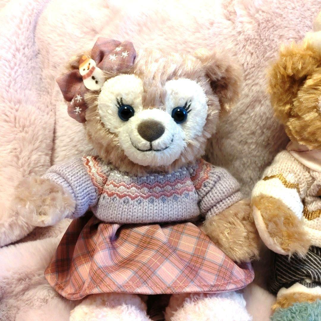 2025年香港ディズニー冬、ダッフィーsss＆シェリーメイsssセット