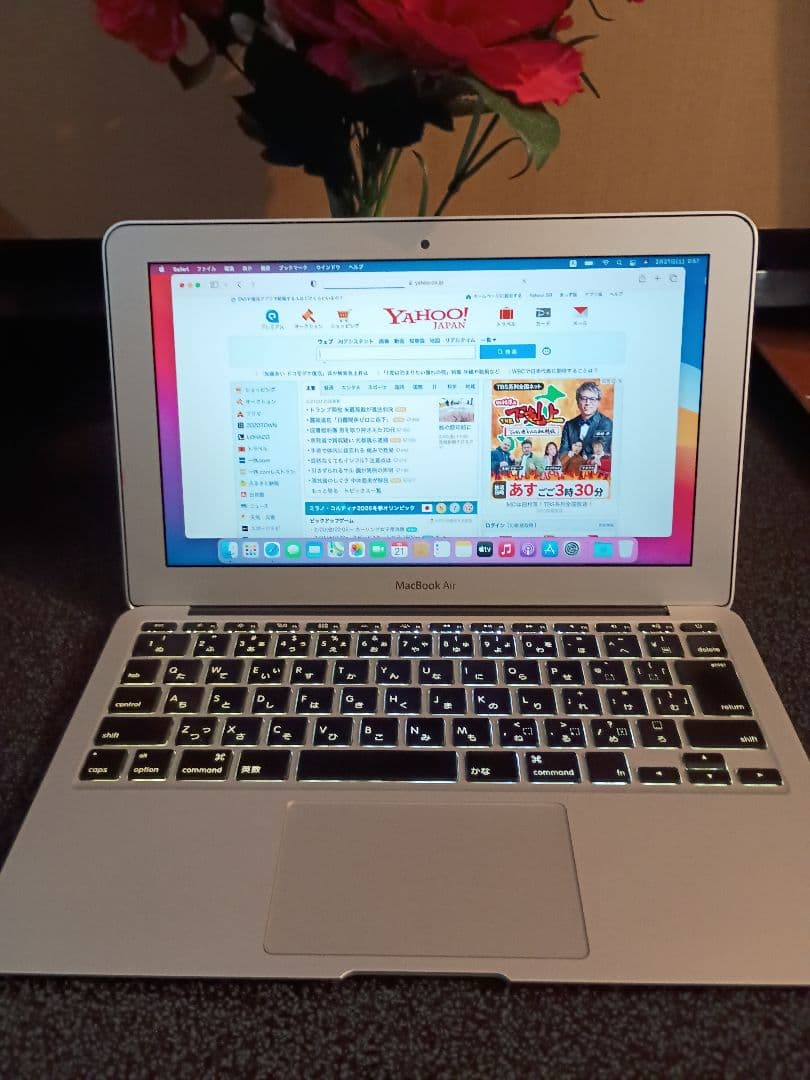 美品MacBook Air 11インチ Mid 2013 一切保証なし送料込み！