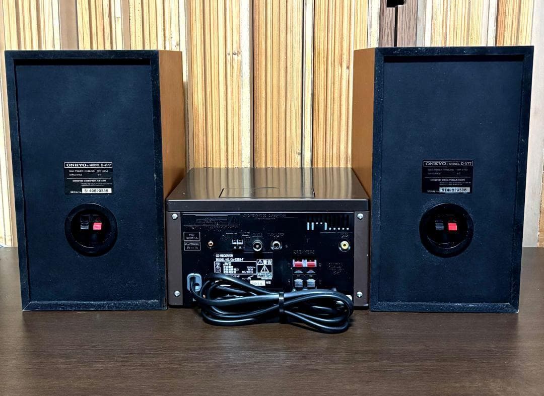 【美品】 JVC CA-EXS3 ミニコンポ 完動品　ソニー　JBL　パイオニア