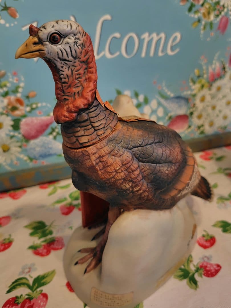 希少　ワイルドターキー　陶器製　　空瓶　wild turkey 空き瓶