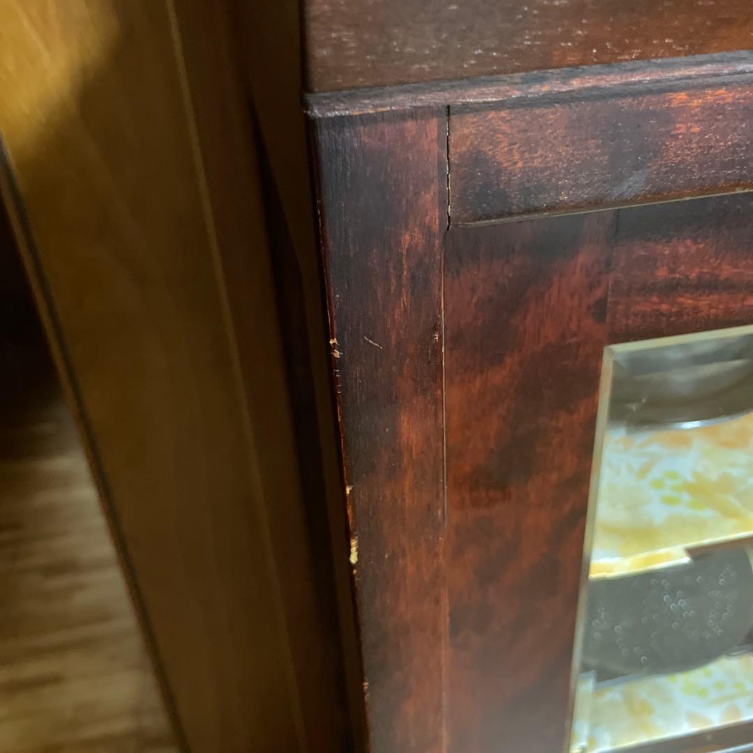 家具　水屋　和モダン　収納棚　食器棚　天然木　茶箪笥 和箪笥