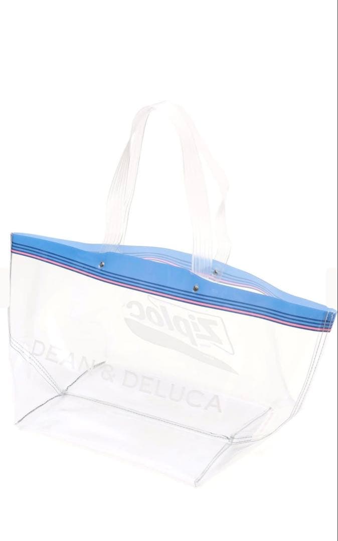 DEAN & DELUCA×Ziploc(R)×BEAMS クリアトートバッグS