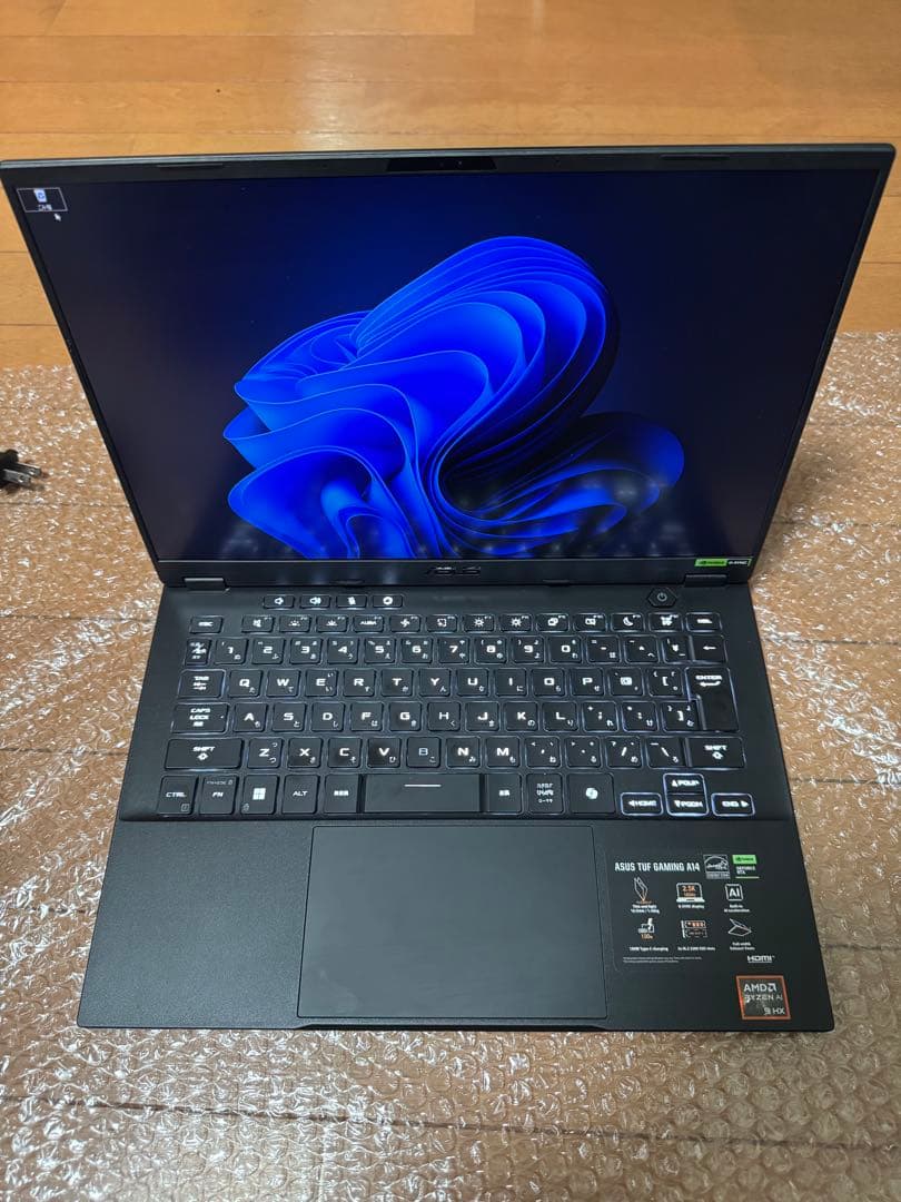 Windowsノート本体 ASUS TUF Gaming A14 FA401WV Ryzen AI9