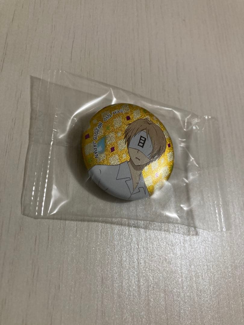 夏目貴志 夏目友人帳 一番おみくじ 缶バッジ 面