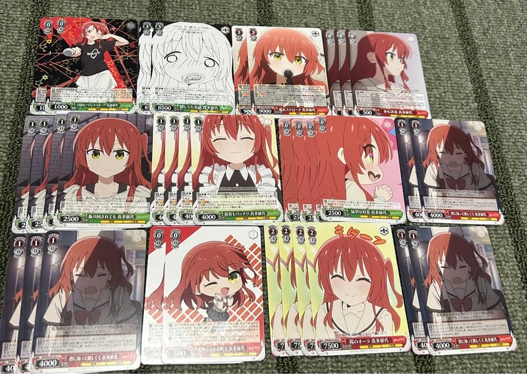 あ*る様 ヴァイスシュヴァルツ　ぼっちざろっく！　デッキ＋大量デッキパーツ