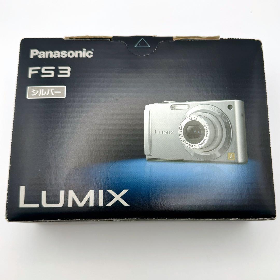動作良好 パナソニック LUMIX DMC-FS3 オールドコンデジ　付属品完備