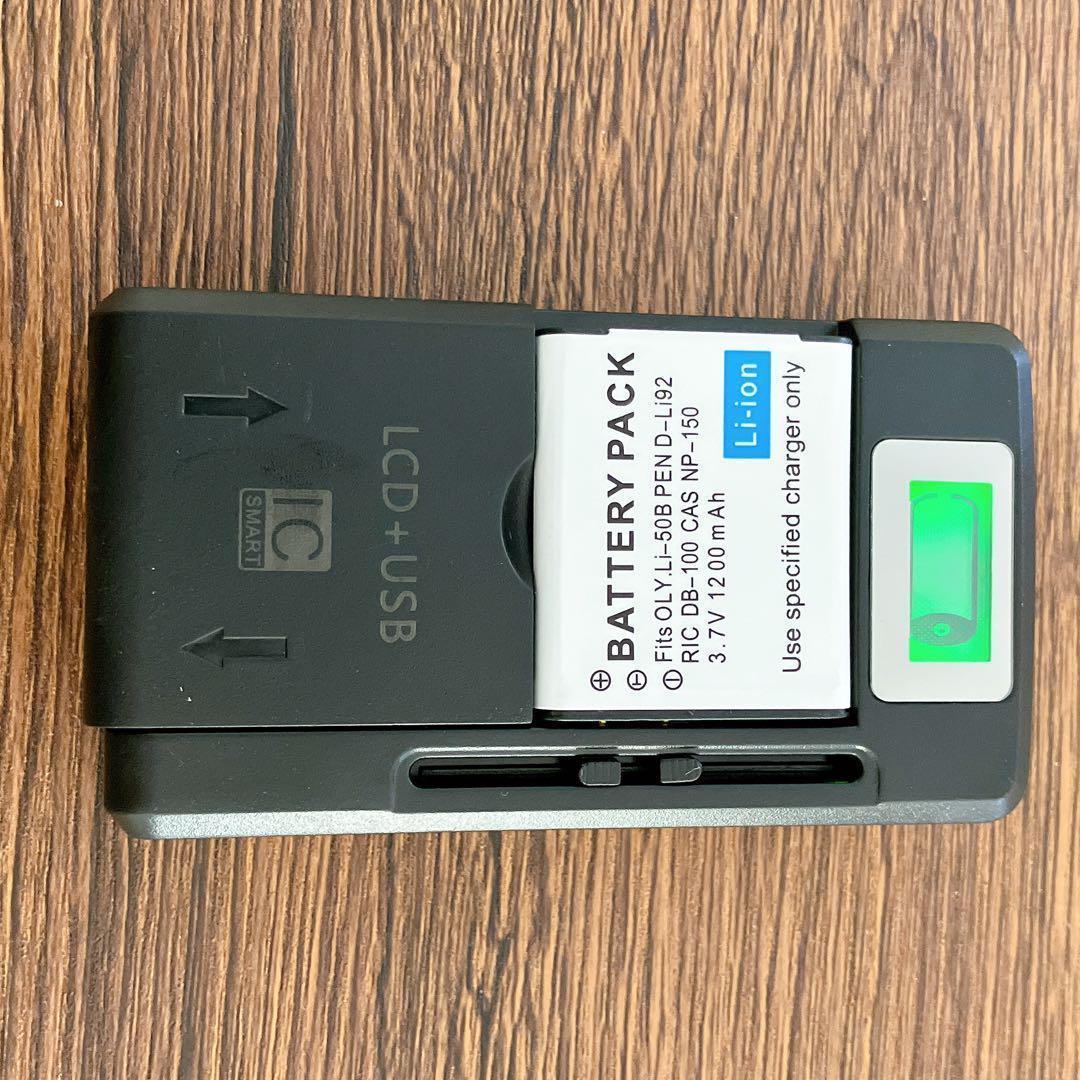 PENTAX optio RZ10 ホワイト　デジタルカメラ　動作確認済