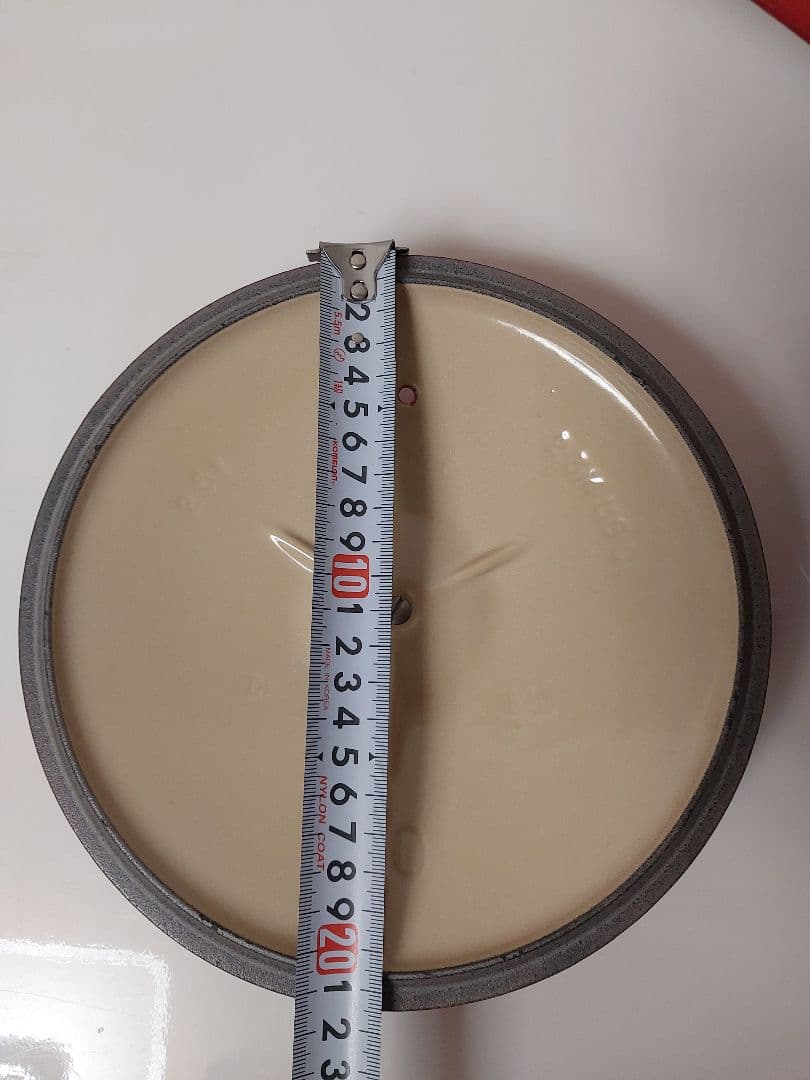 美品　ル・クルーゼLE CREUSET レッド 片手鍋　20センチ赤