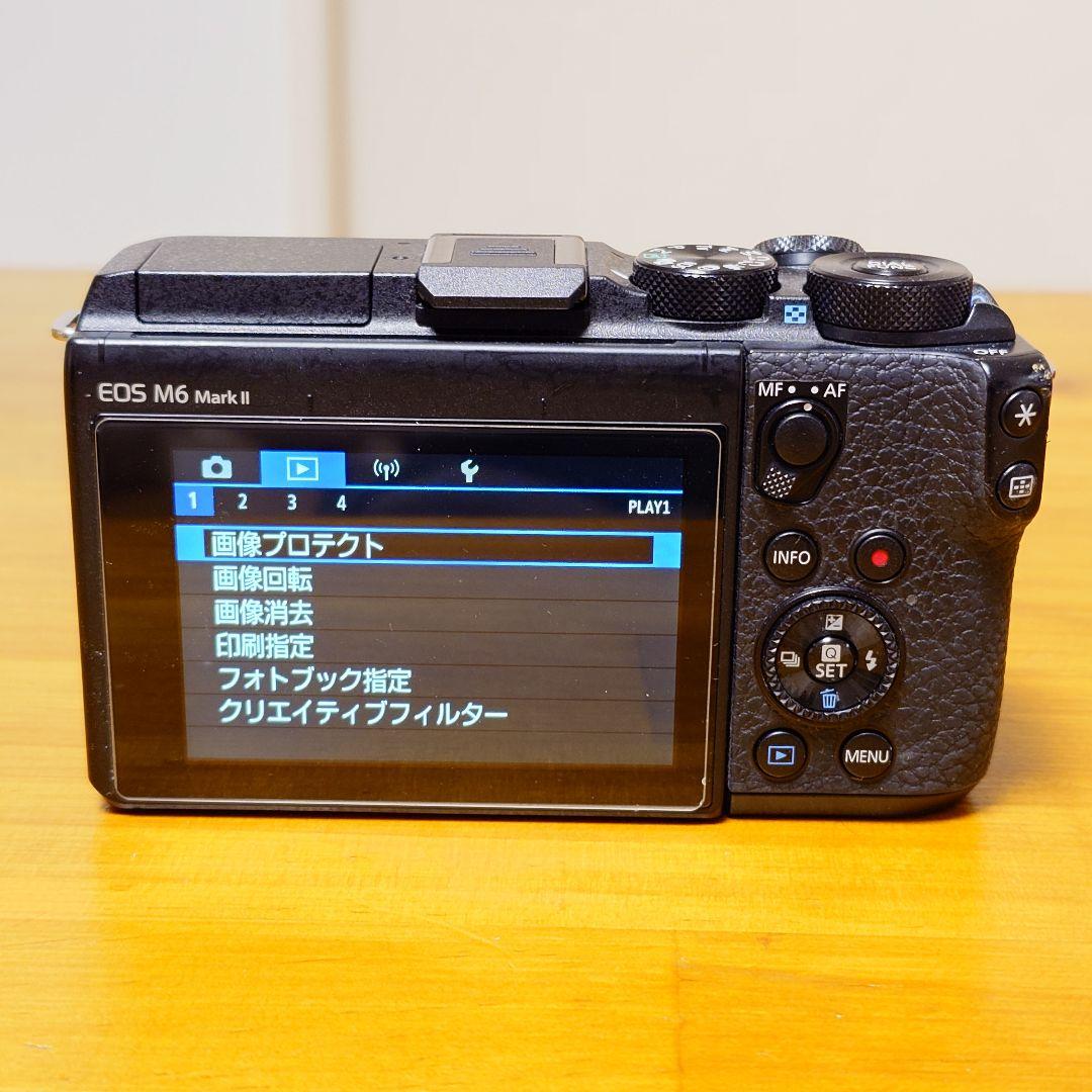 Canon EOS M6 Mark II 18mm-55mm レンズセット