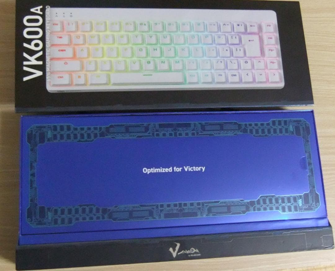 ELECOM TK-VK600AWH ラピッドトリガー ゲーミングキーボード②