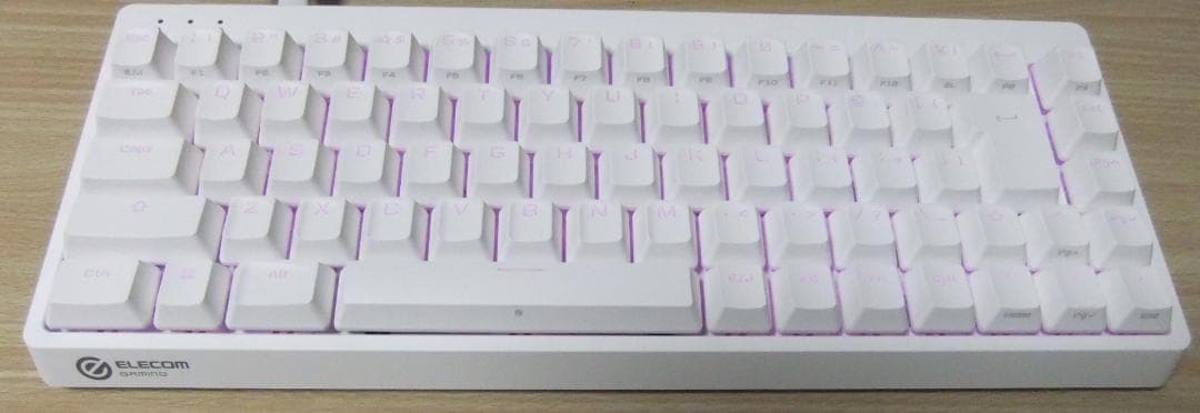 ELECOM TK-VK600AWH ラピッドトリガー ゲーミングキーボード②