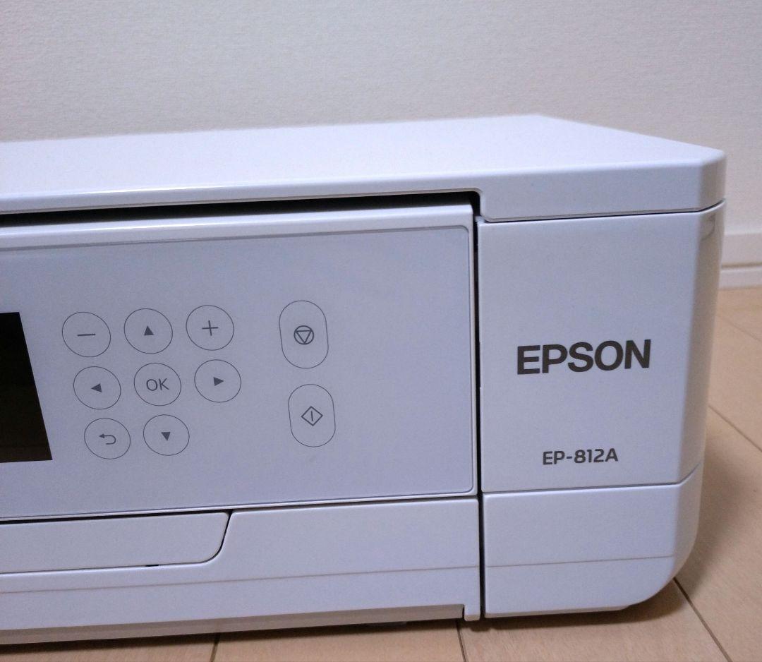 EPSON EP-812A インクジェットプリンター 本体+インク ジャンク品