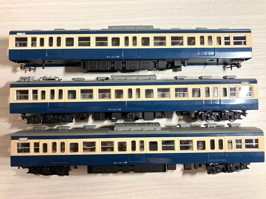 【最終値下げ 中古】エンドウ 近郊型電車 113系 10両セット 横須賀色 HO