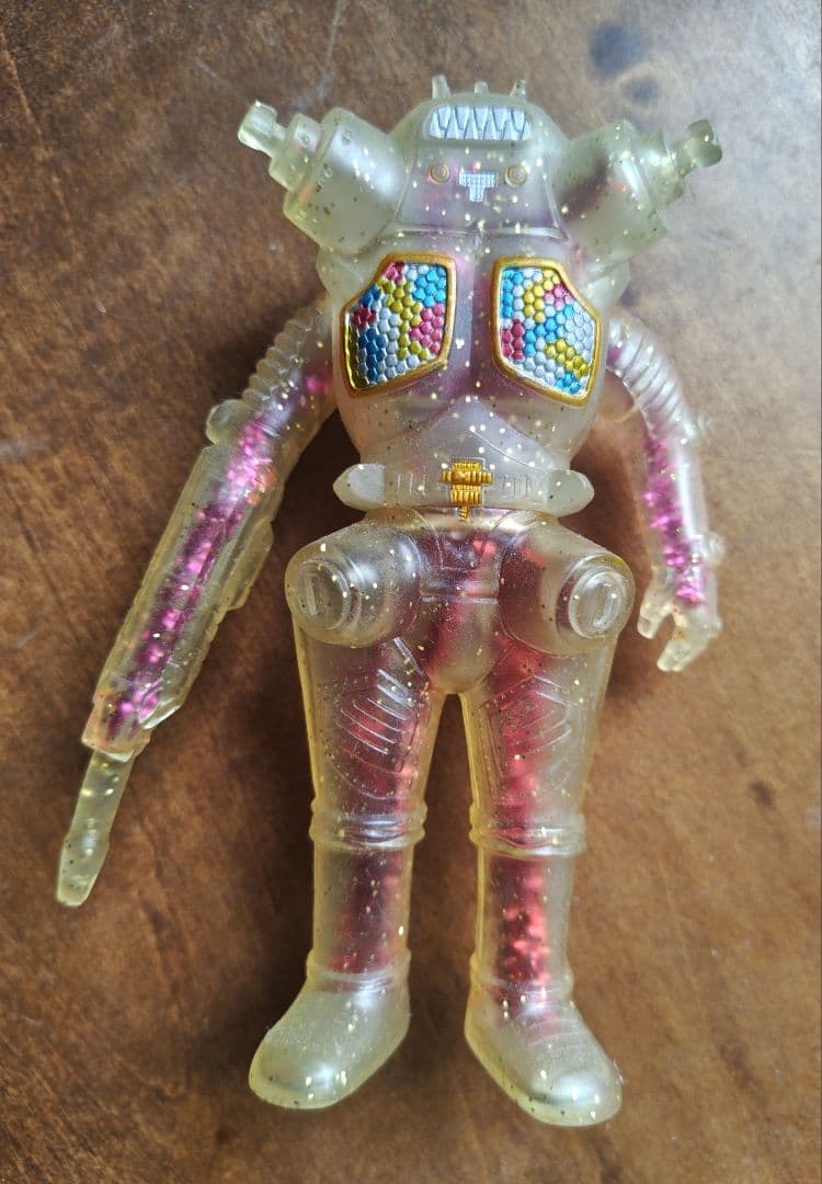 ウルトラセブン ブルマァクミドルソフビ　キングジョーペダニウムランチャークリア