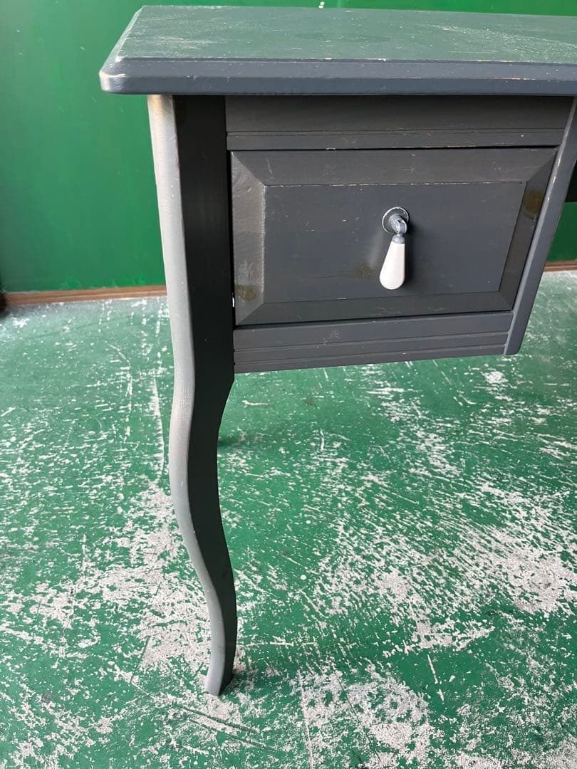 猫脚 事務机 デスク インテリア サイドテーブル ロココ調 難あり