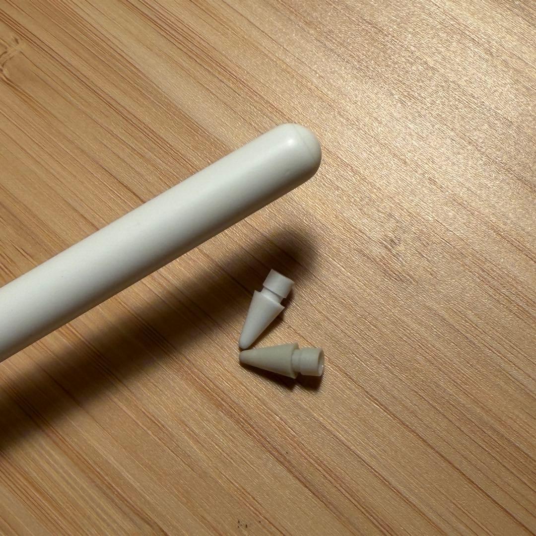 Apple Pencil 第二世代　純正ペン先やサードパーティペン先付き