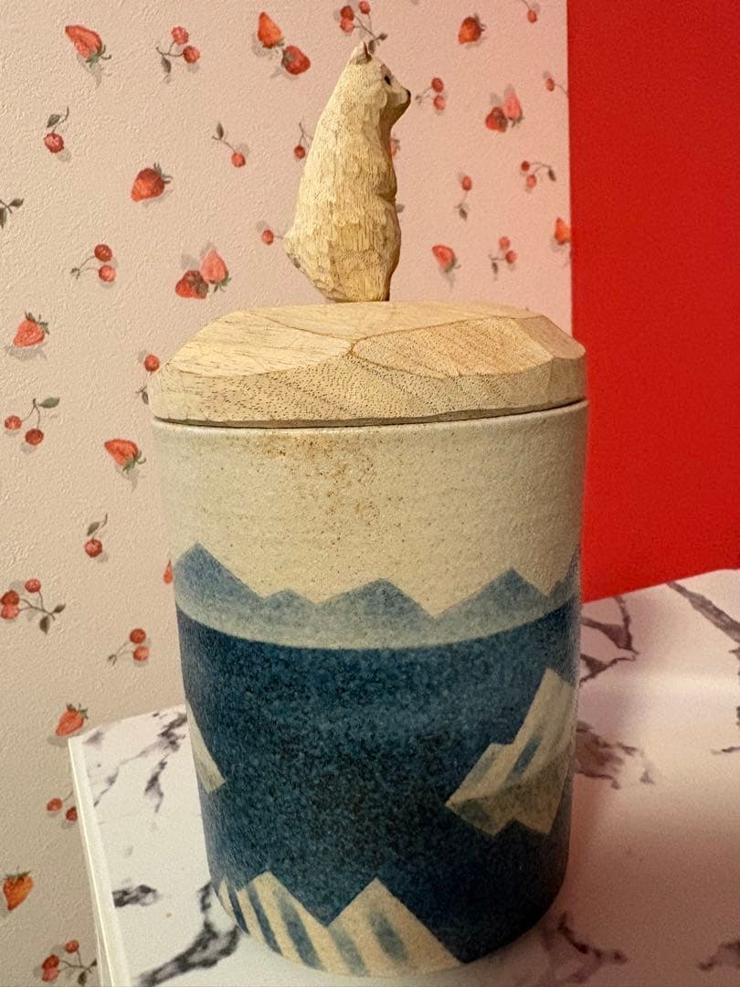 KIYATA キヤタ　キャニスター　クマ　陶磁器