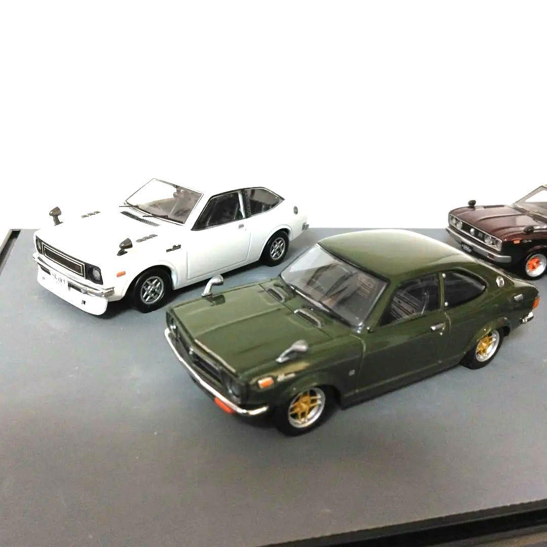 ケンメリ・30Z・カリーナ・RXー3・スターレット・トレノ・LB 1/43セット