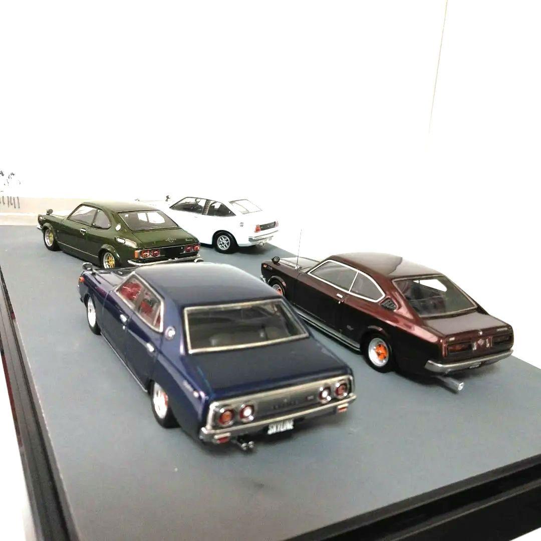 ケンメリ・30Z・カリーナ・RXー3・スターレット・トレノ・LB 1/43セット