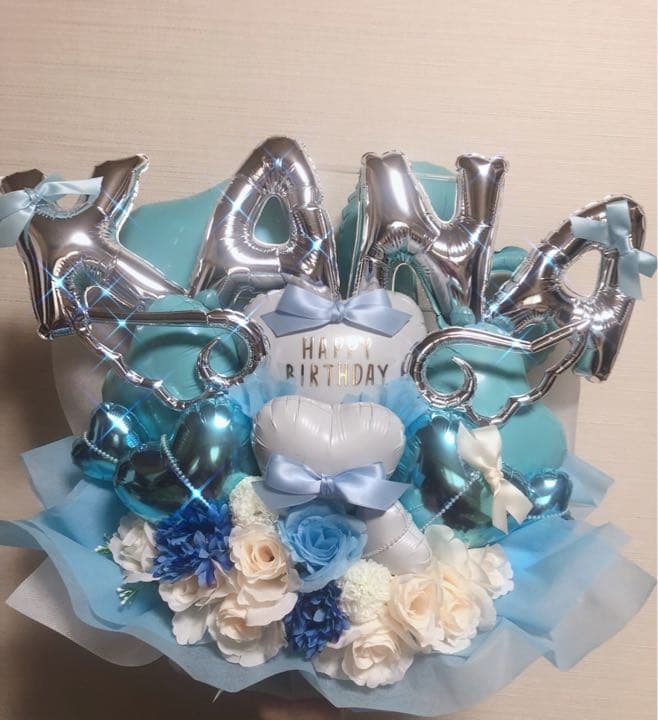 バルーンギフト　推し　バルーンアレンジ 誕生日　生誕祭　成人式