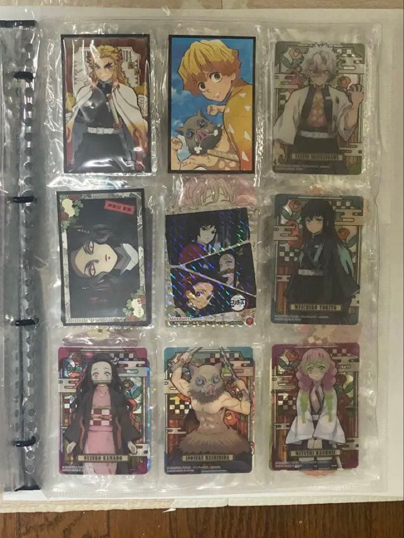 鬼滅の刃 ウエハース シール カード 缶バッジ ビックリマン キーホルダー