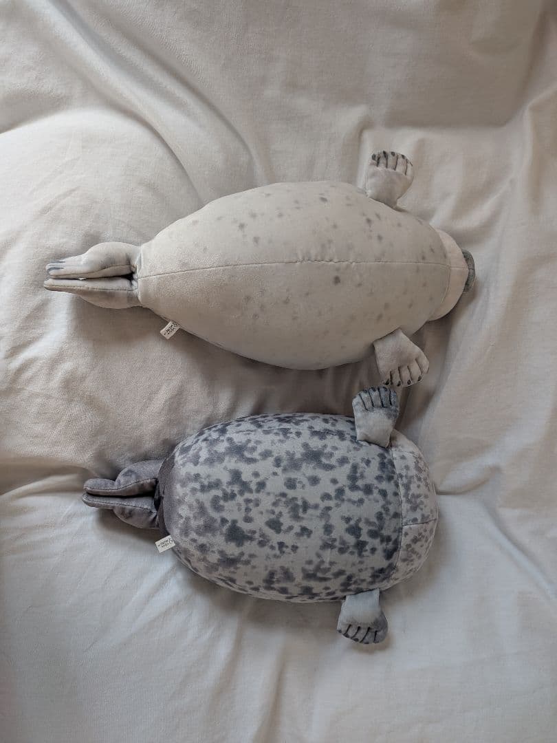 YOU+MORE! アザラシ　ユキちゃん＆アラレちゃん　ぬいぐるみ　ミニサイズ