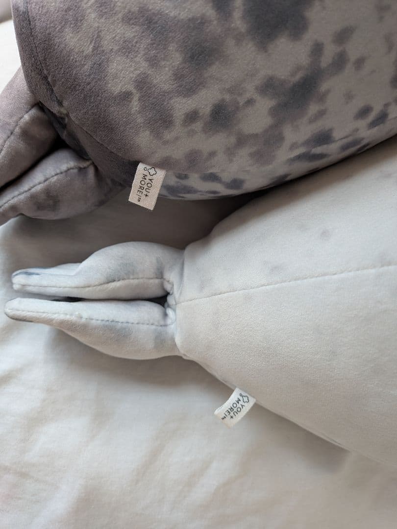 YOU+MORE! アザラシ　ユキちゃん＆アラレちゃん　ぬいぐるみ　ミニサイズ