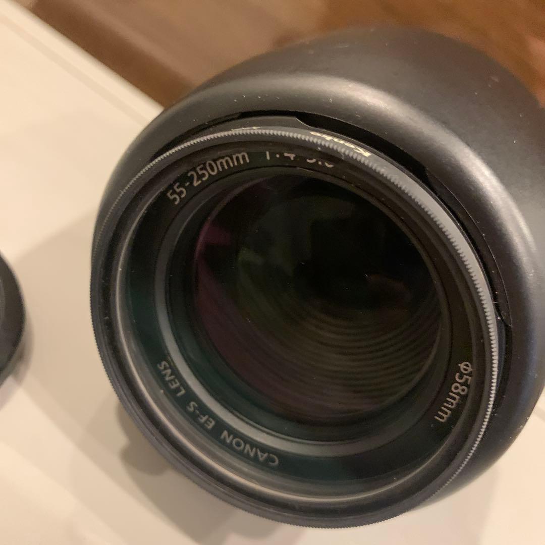 Canon EOS Kiss X4 一眼レフカメラ予備バッテリー、レンズ2種付