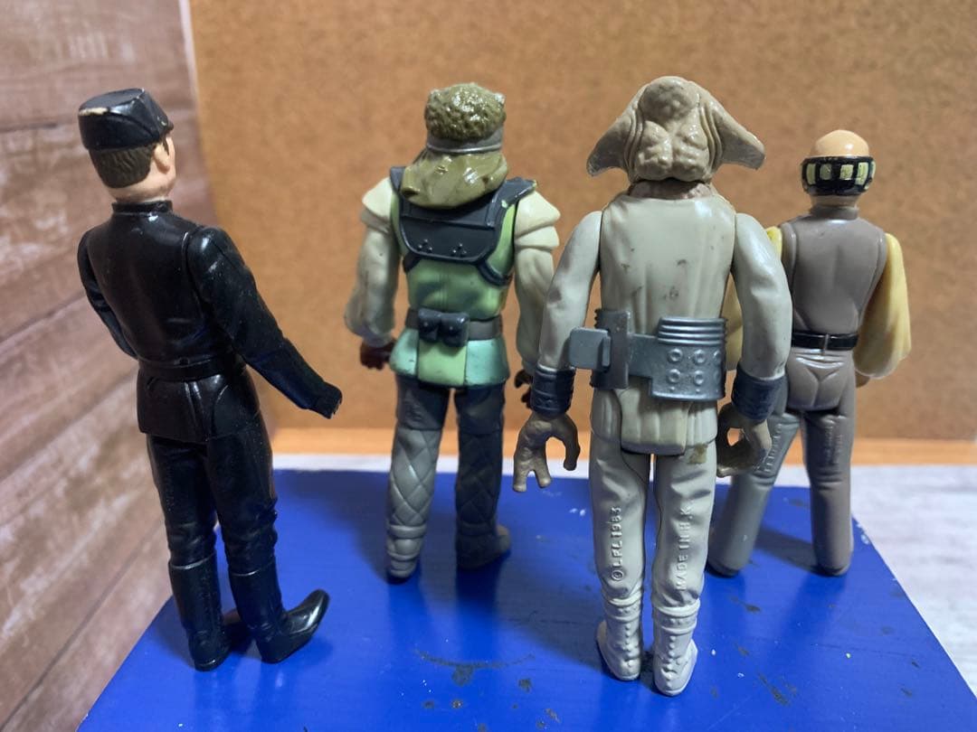 スターウォーズ　オールドケナー　ルーズフィギュア　➕ホログラムポストカード１枚Ｏ