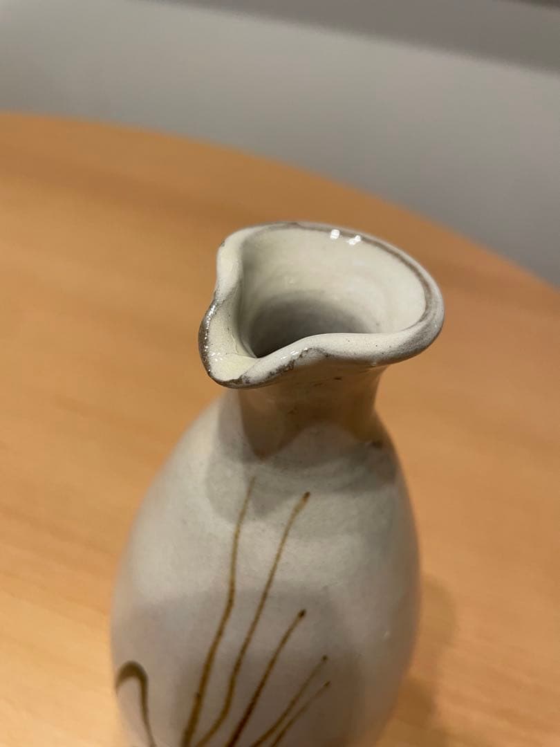 丹波立杭焼　俊彦窯　海老絵徳利