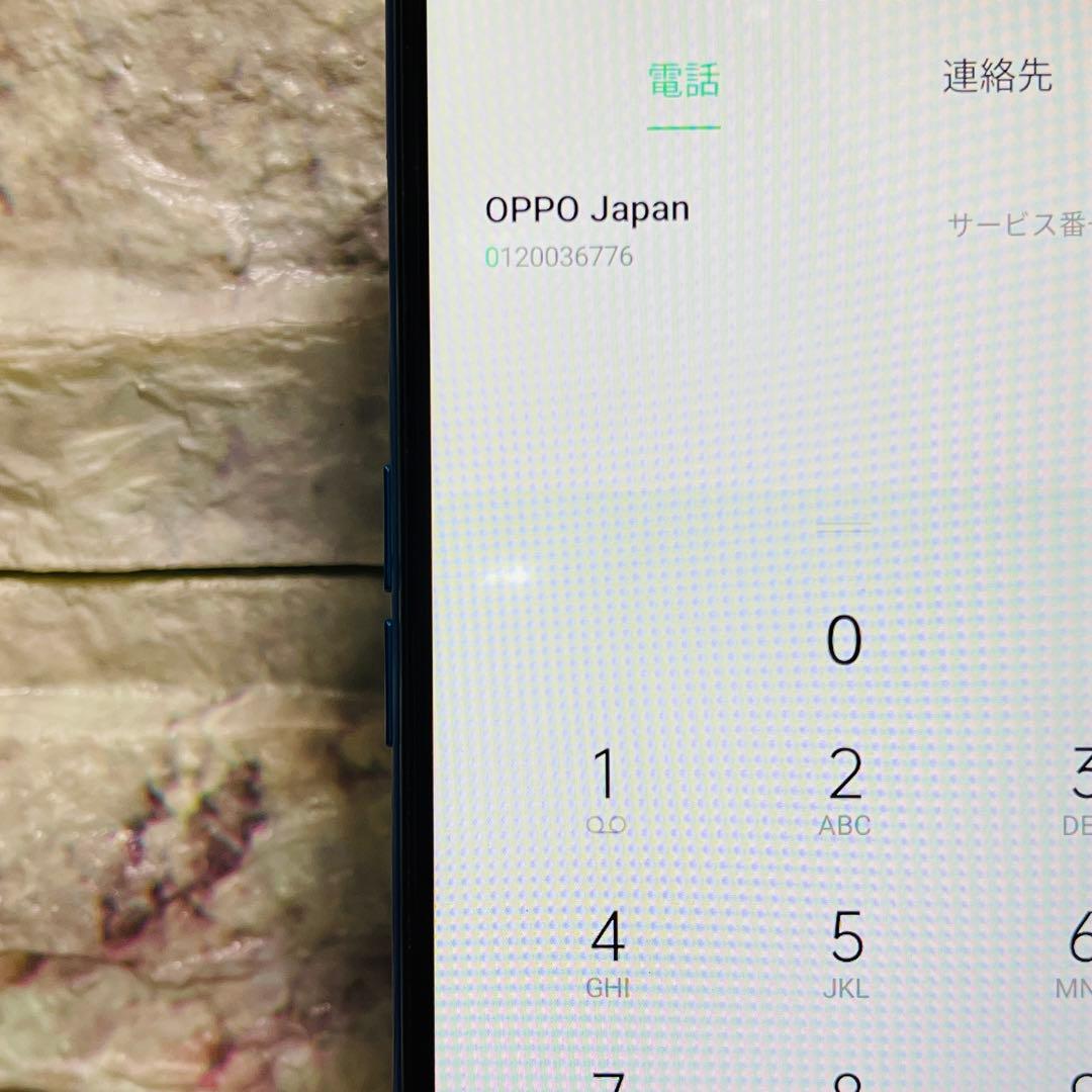 SIMフリー OPPO A5 2020 64GB ブルー 電池良好