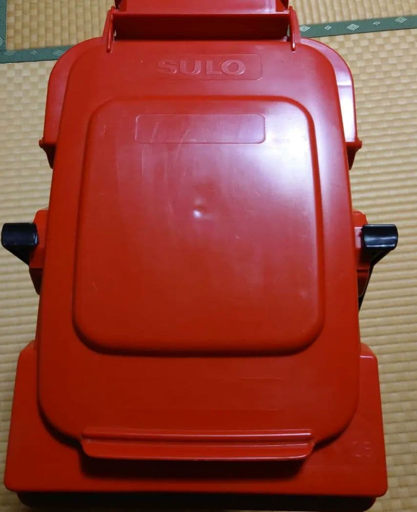 SULO スロ　バケツ型　ダストボックス　25L 赤　レア