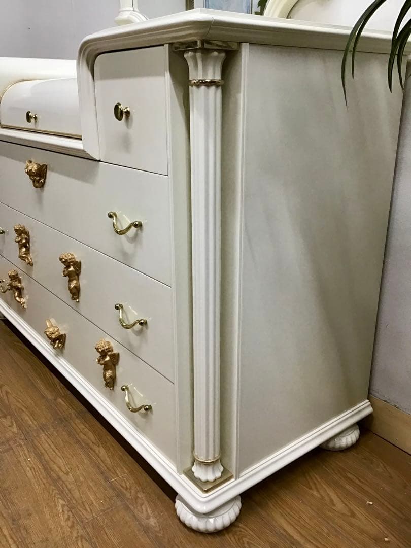 管15☆イタリア製☆アンティーク☆エンジェル☆ドレッサー☆チェスト