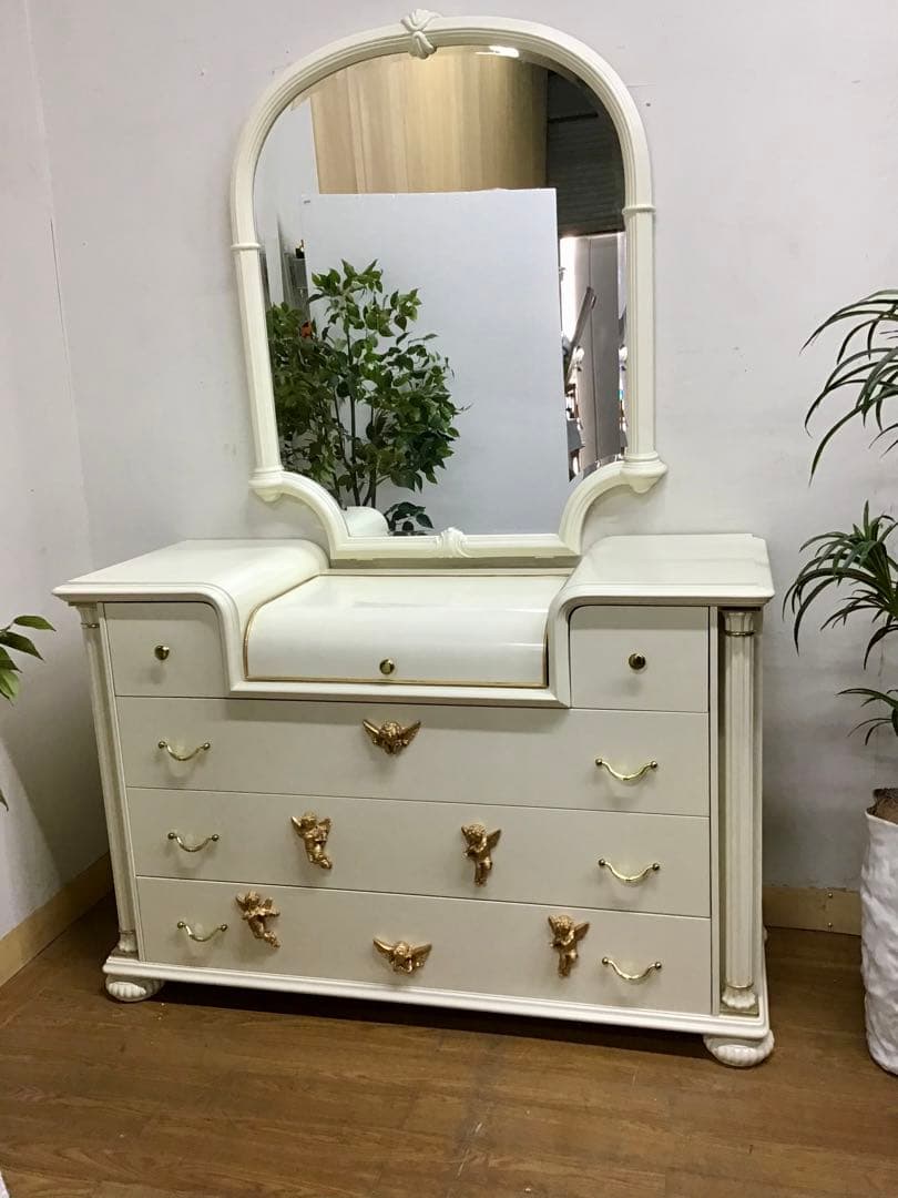 管15☆イタリア製☆アンティーク☆エンジェル☆ドレッサー☆チェスト