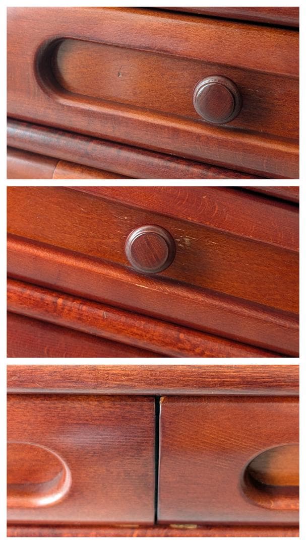 OLD karimoku カリモク 木製 キャビネット 飾り棚 ウッドシェルフ