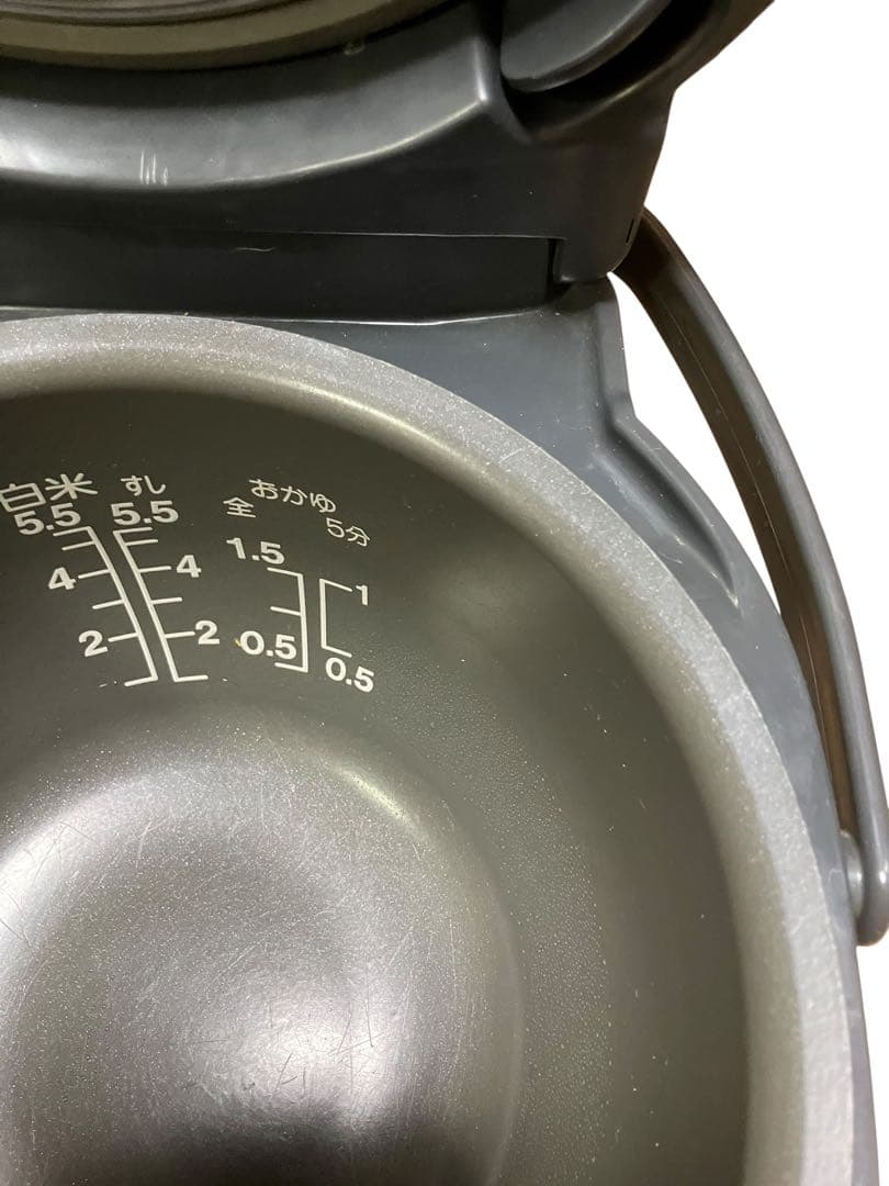 TOSHIBA 東芝　RCK-10FGF IH炊飯器　五合炊　02年製　保証付き