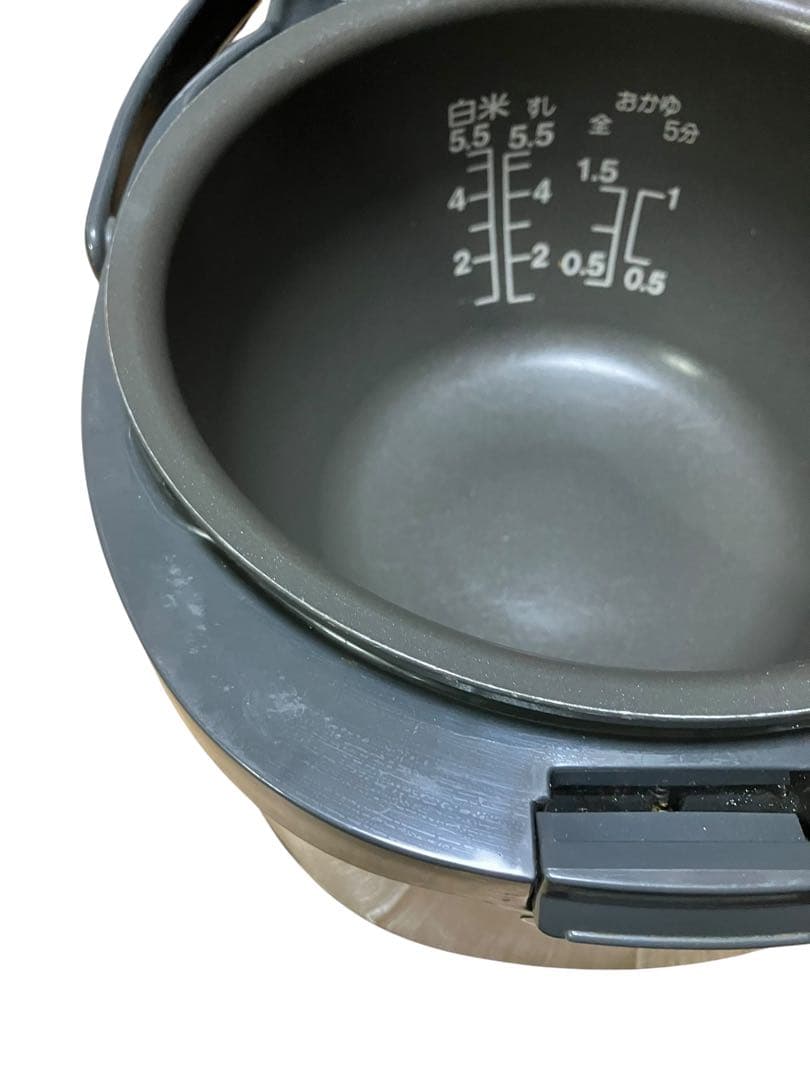 TOSHIBA 東芝　RCK-10FGF IH炊飯器　五合炊　02年製　保証付き