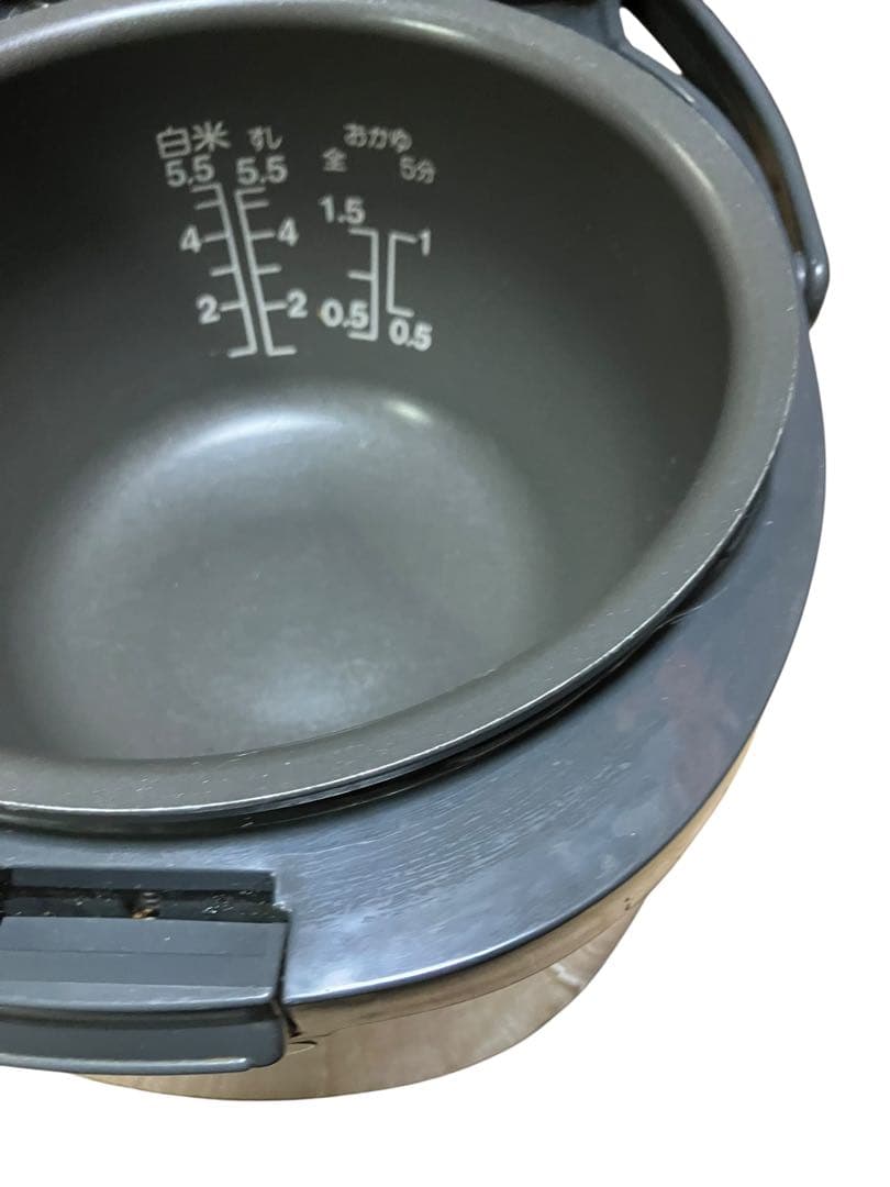 TOSHIBA 東芝　RCK-10FGF IH炊飯器　五合炊　02年製　保証付き