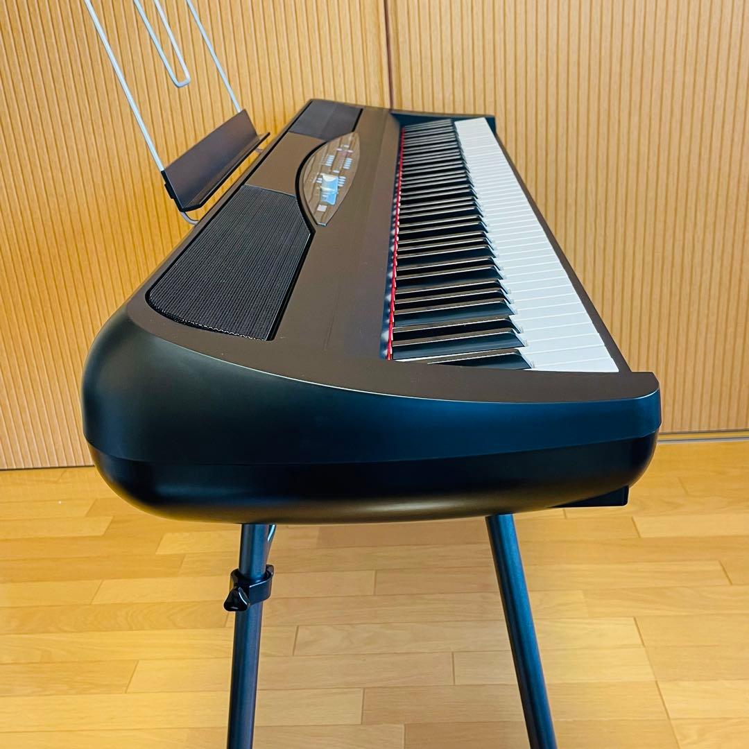【極美品】KORGコルグ SP-280-BK 電子ピアノ 88鍵 ソフトケース付