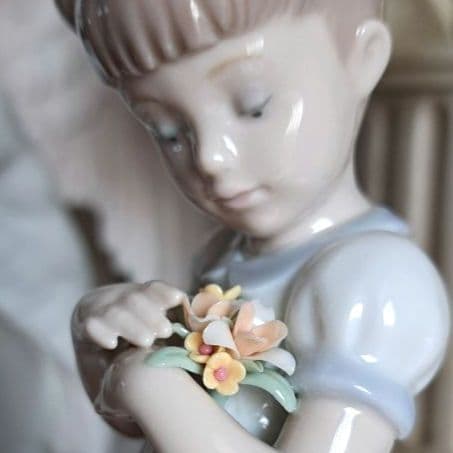 リヤドロLLADRO 「素敵なお花」美品
