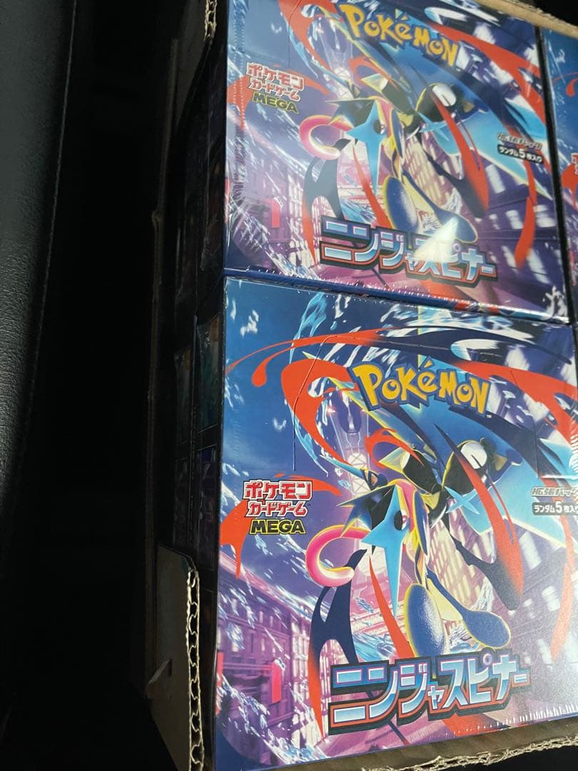 ポケモンカード　ニンジャスピナ— 8BOX シュリク付き　新品未開封　訳あり