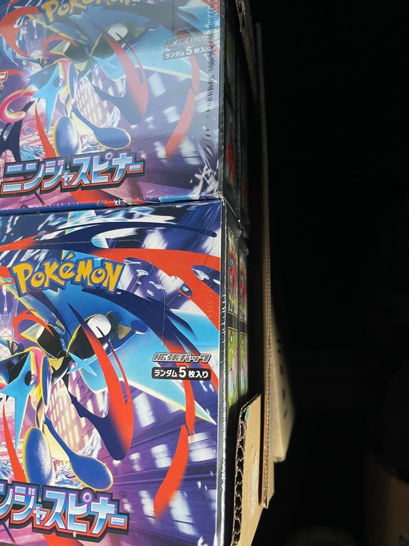 ポケモンカード　ニンジャスピナ— 8BOX シュリク付き　新品未開封　訳あり