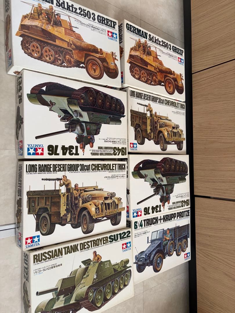タミヤ 1/35 ミリタリーミニチュアシリーズ まとめ売り