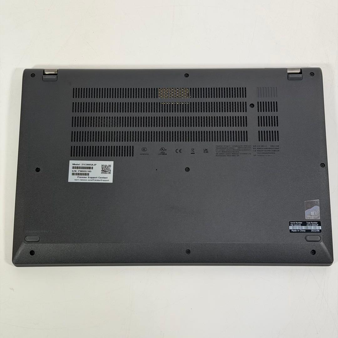 Windowsノート本体 89.ThinkPad L15Gen3 i5-1235U 16GB 512GB