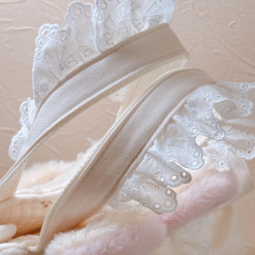 ね*】様 コヤンイサムチョン♡形が変わる！ルミちゃんのうさ着ぐるみ帆布×ボアトー