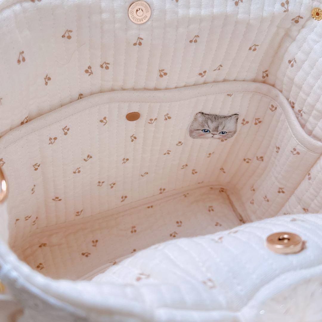 ね*】様 コヤンイサムチョン♡形が変わる！ルミちゃんのうさ着ぐるみ帆布×ボアトー