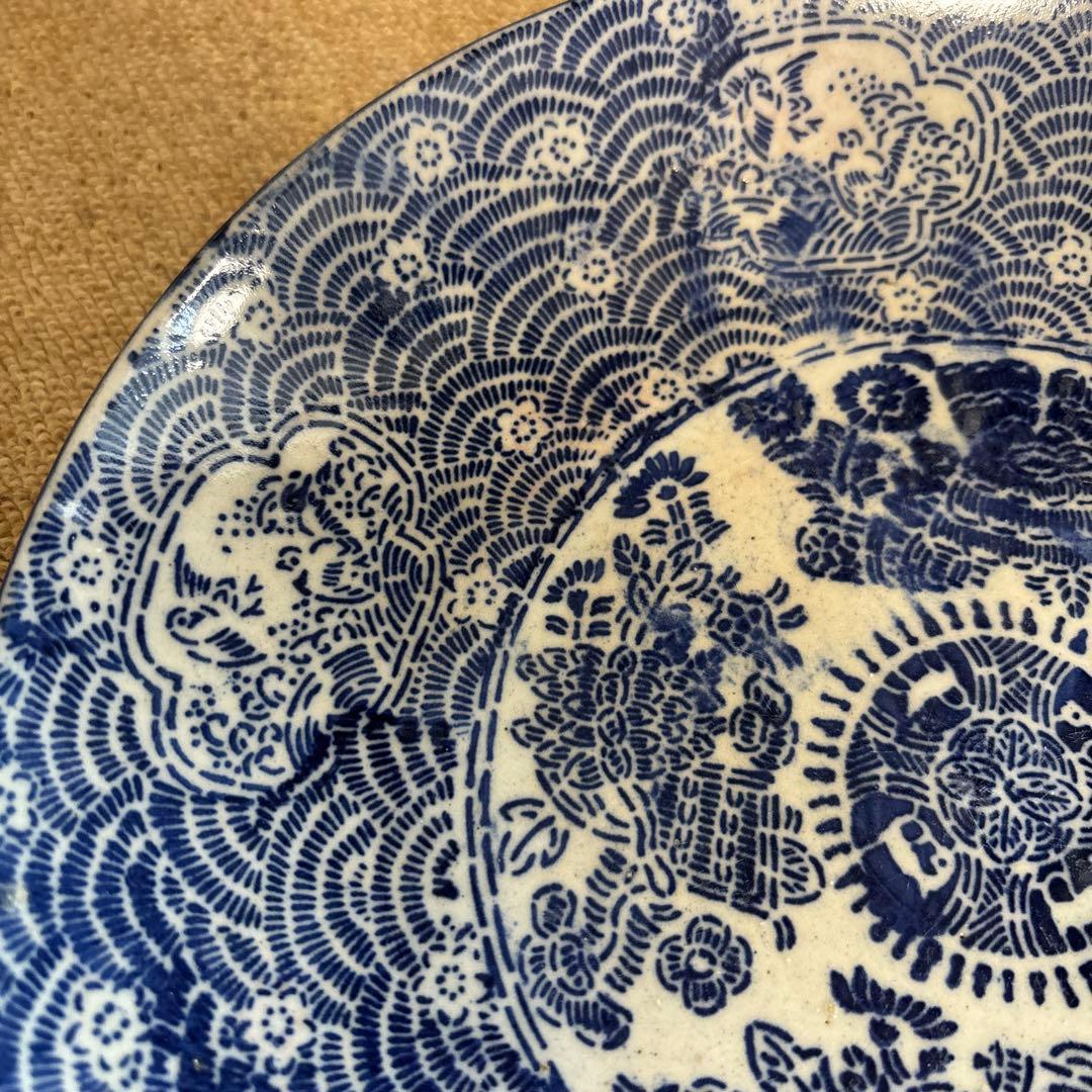 古伊万里焼き明治時代大絵皿