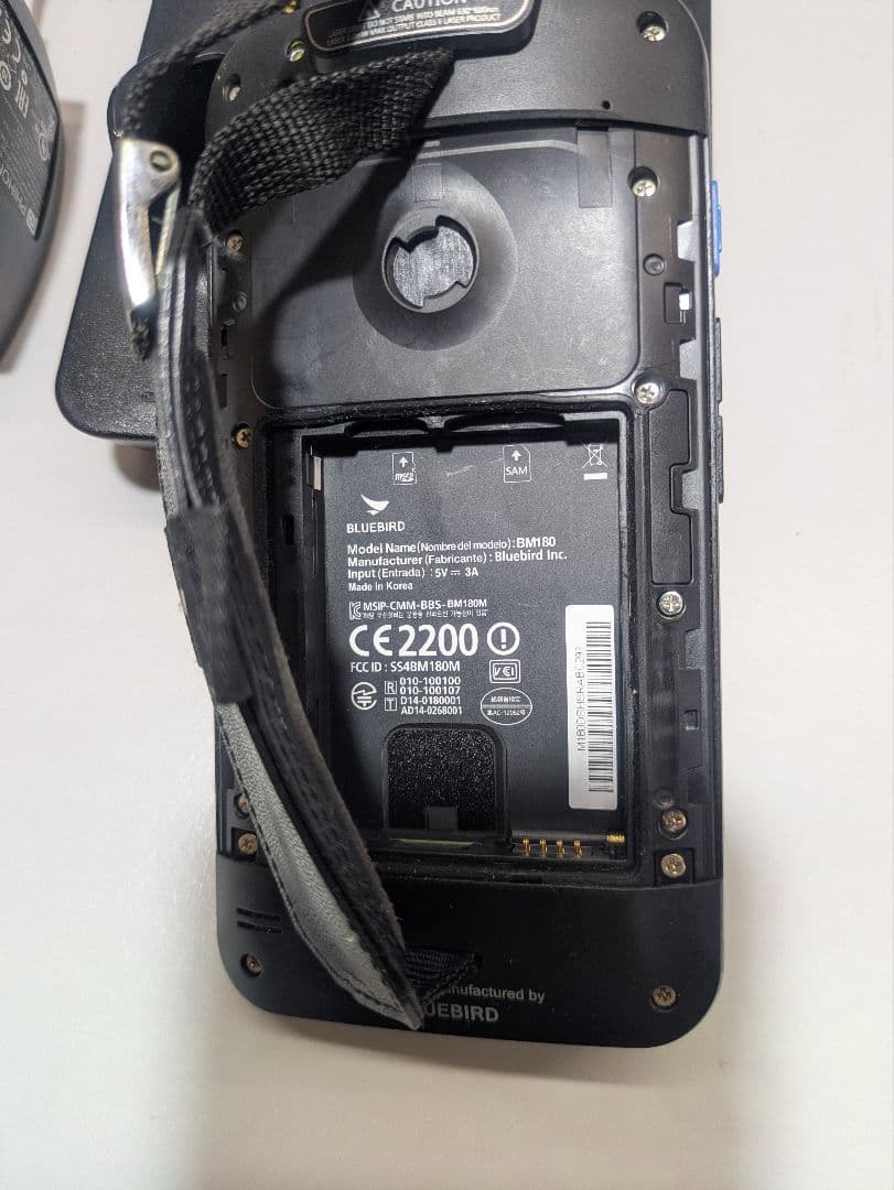２台セット　 BLUEBIRD　スマホ　バーコードリーダー BM180