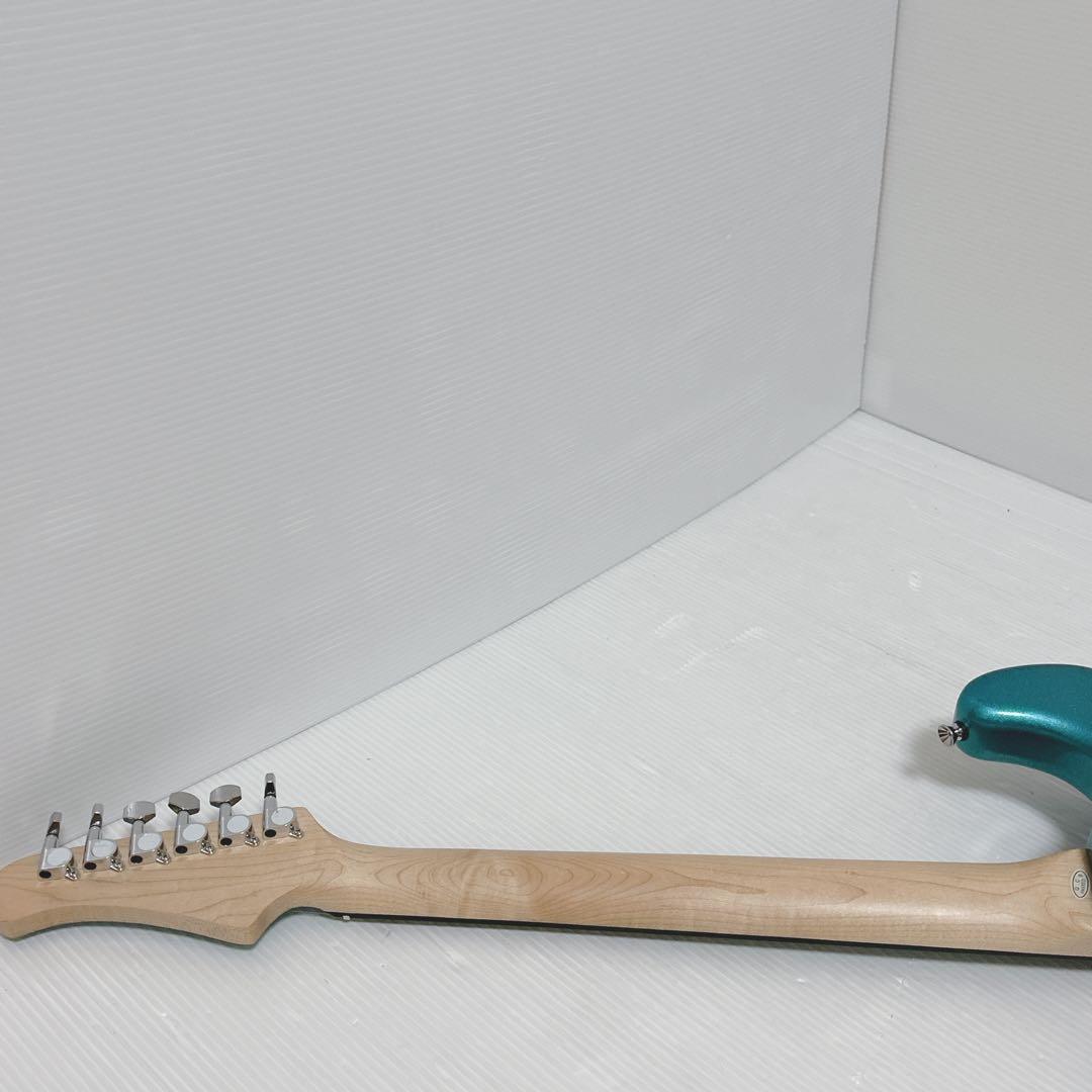 【動作OK】　ストラトタイプ　エレキギター　ブランド不明　現状渡し