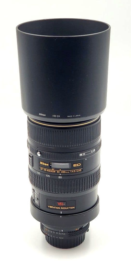 美品ニコン AF VR-NIKKOR 80-400mm F4.5-5.6D ED